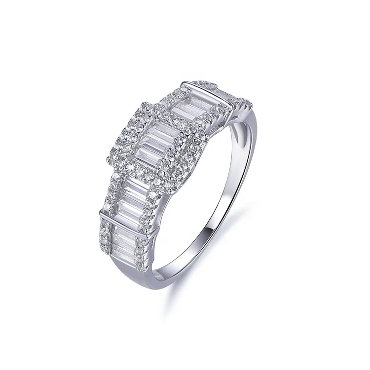 2020 Pave White Gold Princess Cut Zirconia Baguette Diamond Ring
2020 Pave White Gold Princess Cut Zirconia Baguette Diamond Ring