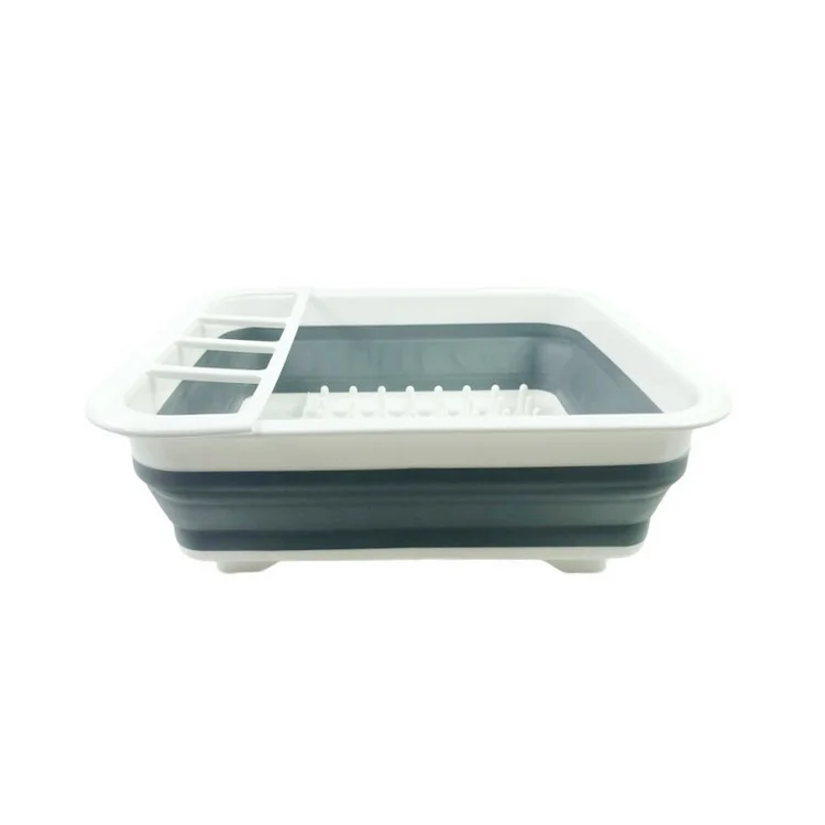 A258 Multifunctional Foldable Dish Drain Rack Household Tableware Washing Storage Sink Rack, White grey
A258 Multifunctional Foldable Dish Drain Rack Household Tableware Washing Storage Sink Rack, White grey