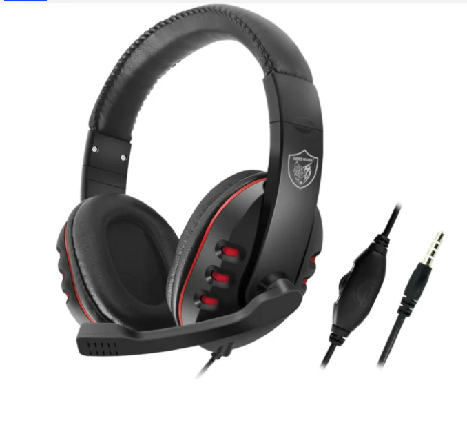 GM002 Gaming Headset 3.5mm PC Laptop X-Box stereo gamer headset game headphone High Quality Gaming Wired headband, Black color
GM002 Gaming Headset 3.5mm PC Laptop X-Box stereo gamer headset game headphone High Quality Gaming Wired headband, Black color