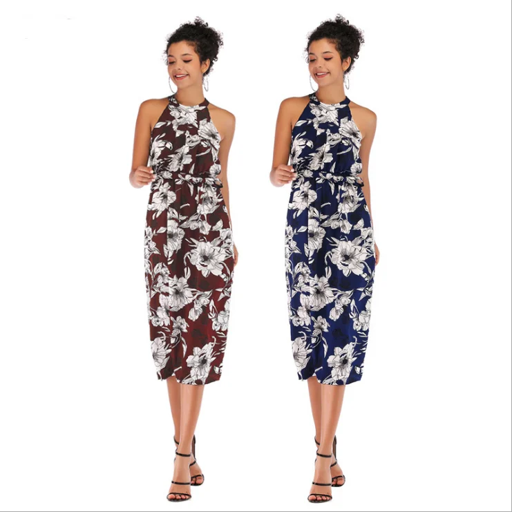 Springway 2021 Summer Hot Fashion Off-the-shoulder Print Halter Dress Slimming High Waist Plus Size Dresses For Women, Red,blue
Springway 2021 Summer Hot Fashion Off-the-shoulder Print Halter Dress Slimming High Waist Plus Size Dresses For Women, Red,blue