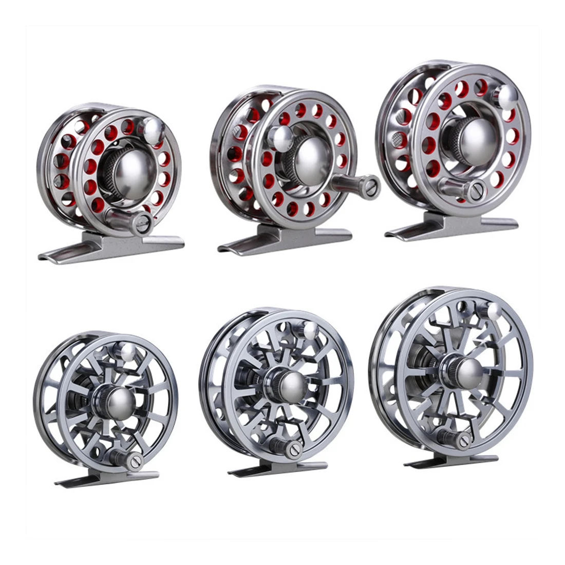 4 5 6 7 8 9# Stainless Steel 2+1 Bearings Anti-rust Aluminum Allloy Custom Chinese Fly Fishing Reel
4 5 6 7 8 9# Stainless Steel 2+1 Bearings Anti-rust Aluminum Allloy Custom Chinese Fly Fishing Reel