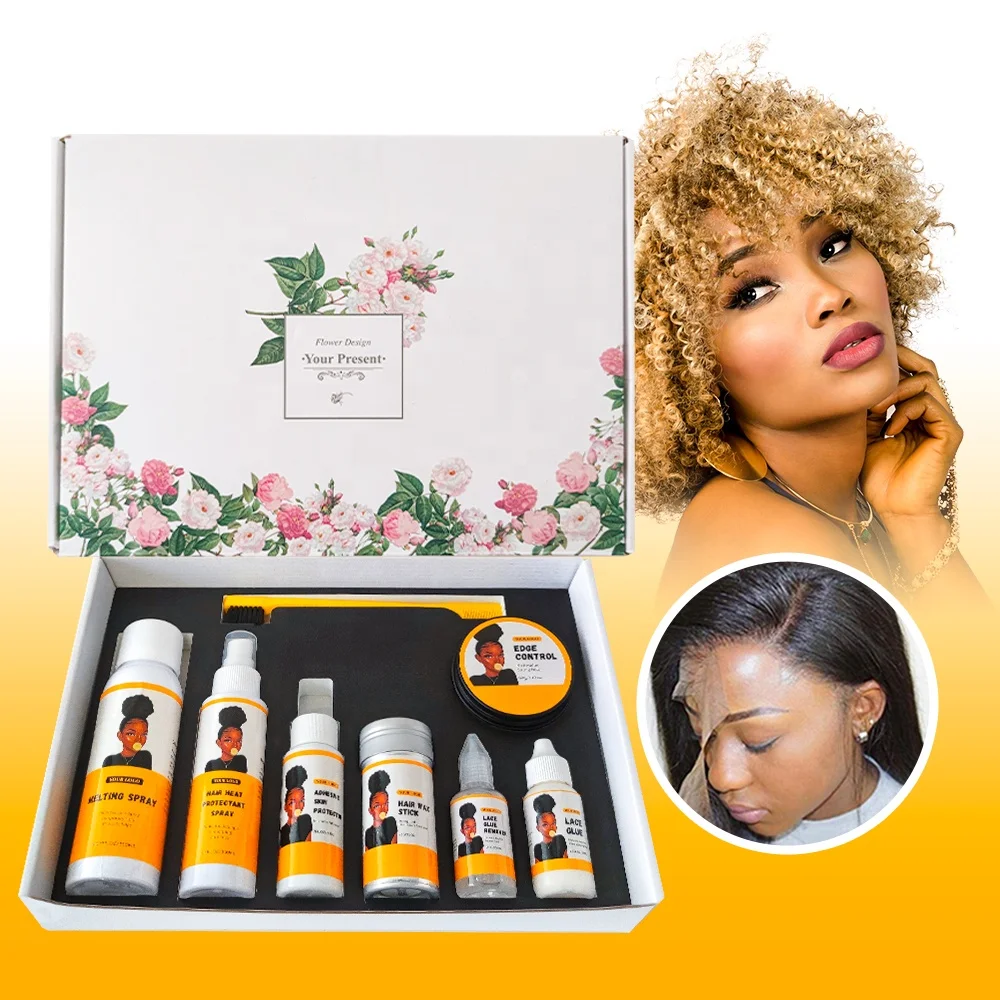 Custom Logo Packaging Custom Logo Lace Band With Ear Covers Waterproof Wig Glue Hair Brush Frontal Wig Product Kit Wig Boxes
Custom Logo Packaging Custom Logo Lace Band With Ear Covers Waterproof Wig Glue Hair Brush Frontal Wig Product Kit Wig Boxes