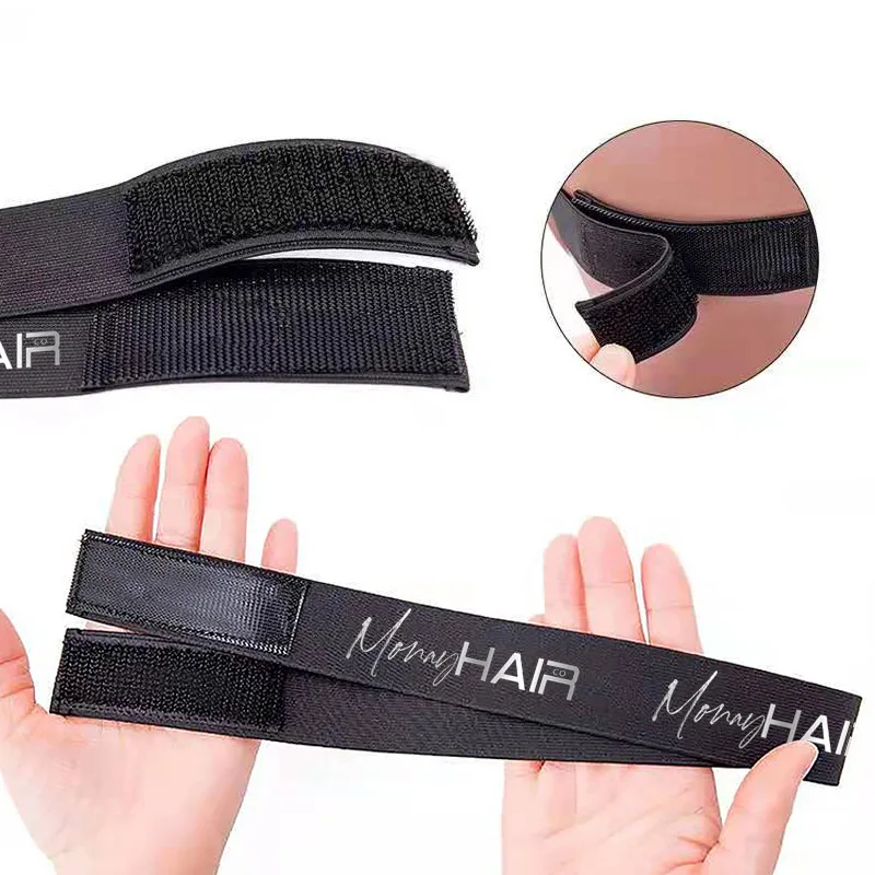 Custom elastic band adjustable edge slayer band printed logo elastic band for wigs, Custom color
Custom elastic band adjustable edge slayer band printed logo elastic band for wigs, Custom color