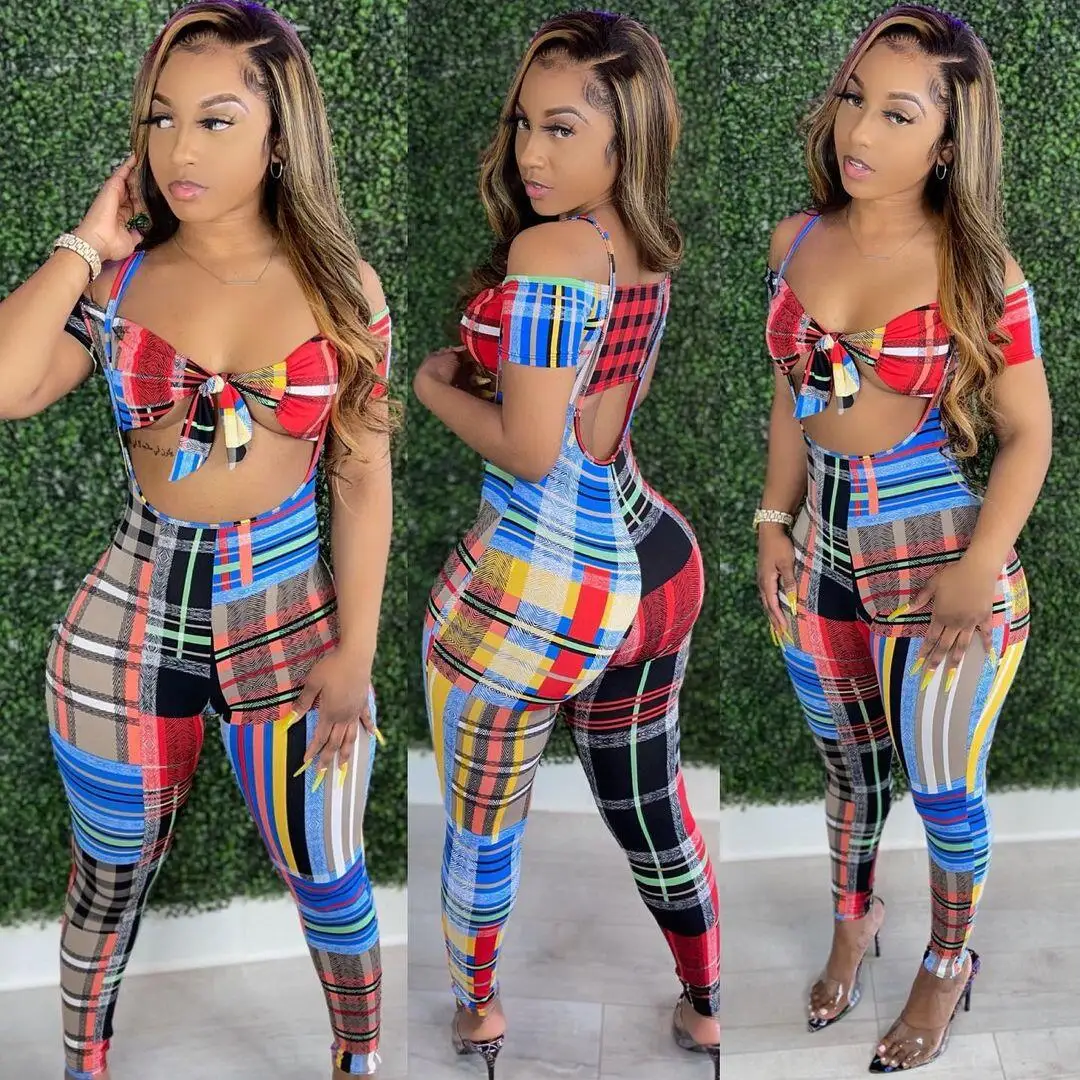 2021 New Women's Plaid Summer Sets long Pants Top Sport Sets Women Two Piece 2 Piece Set Women
2021 New Women's Plaid Summer Sets long Pants Top Sport Sets Women Two Piece 2 Piece Set Women