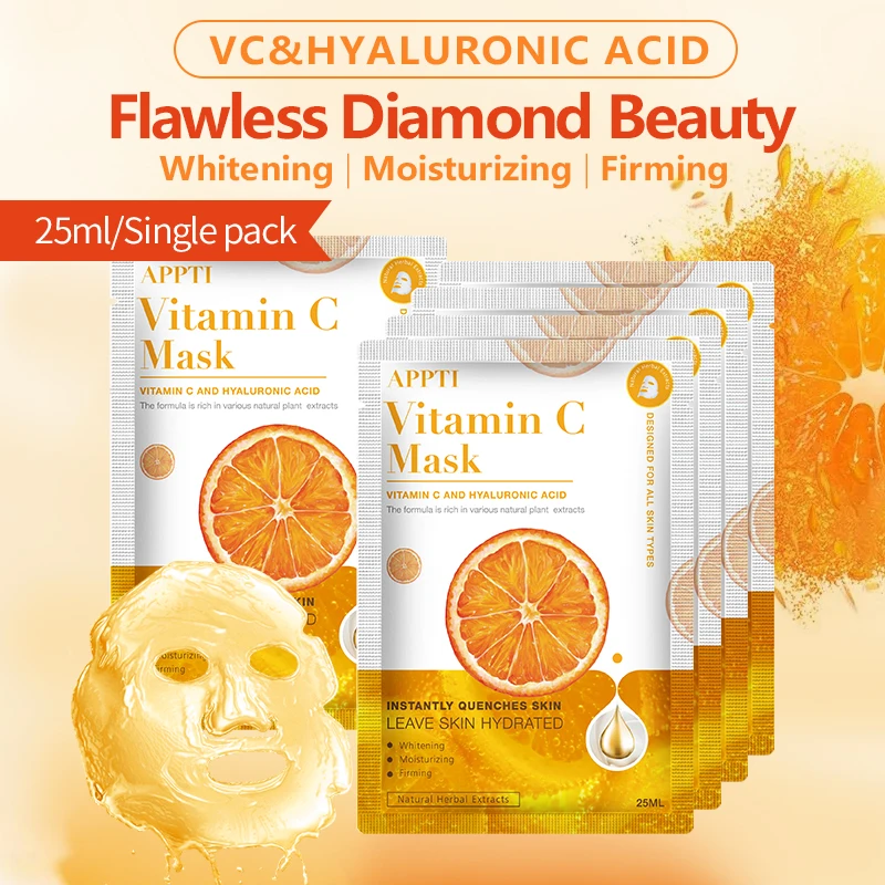 Korea Wholesale Private Label Custom Skin Care Vitamin C Moisturizing Facial Mask Mascarilla Facial
Korea Wholesale Private Label Custom Skin Care Vitamin C Moisturizing Facial Mask Mascarilla Facial