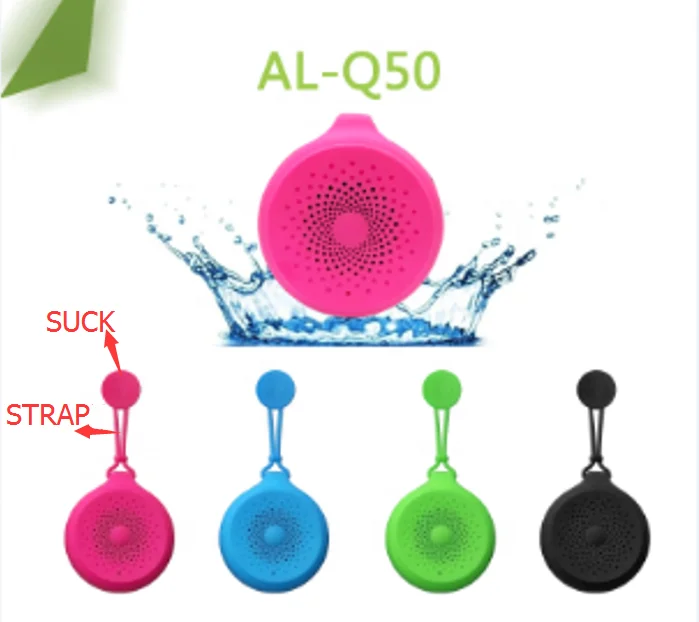 Good sound quality Bluetooth speaker portable wireless waterproof shower speaker, Black green yellow blue pink
Good sound quality Bluetooth speaker portable wireless waterproof shower speaker, Black green yellow blue pink