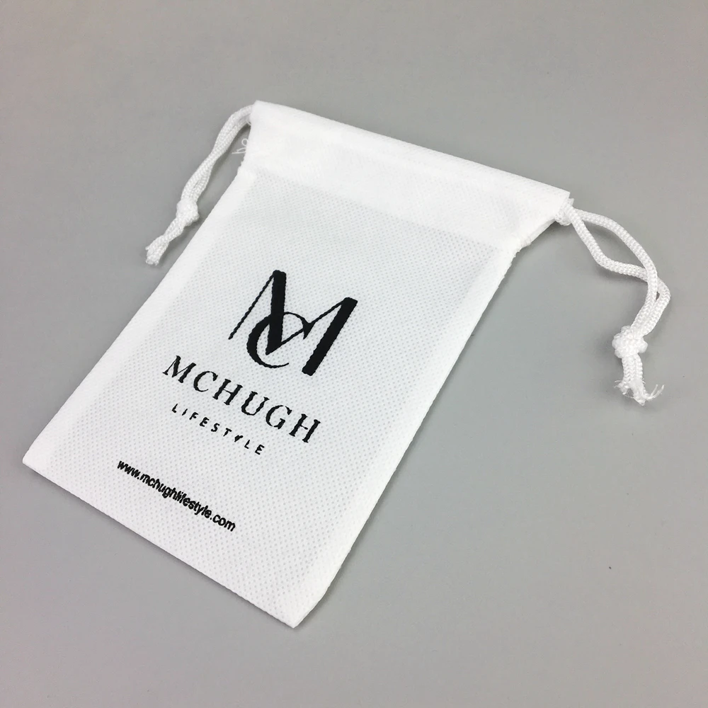 New style fashion reliability Non-woven Drawstring Dust Travel Wholesale Matching Shoe Bag