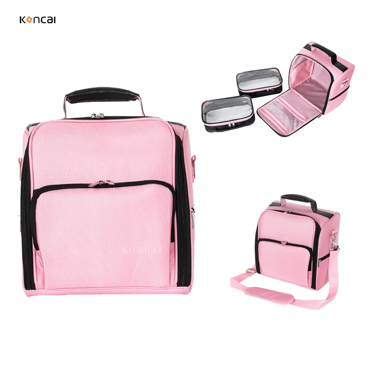 Fashion Pink Makeup Organizer Shoulder Bag Portable Nylon Makeup bag Organizer Beauty Case
Fashion Pink Makeup Organizer Shoulder Bag Portable Nylon Makeup bag Organizer Beauty Case