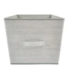 High grade luxury non woven household foldable cloth storage box