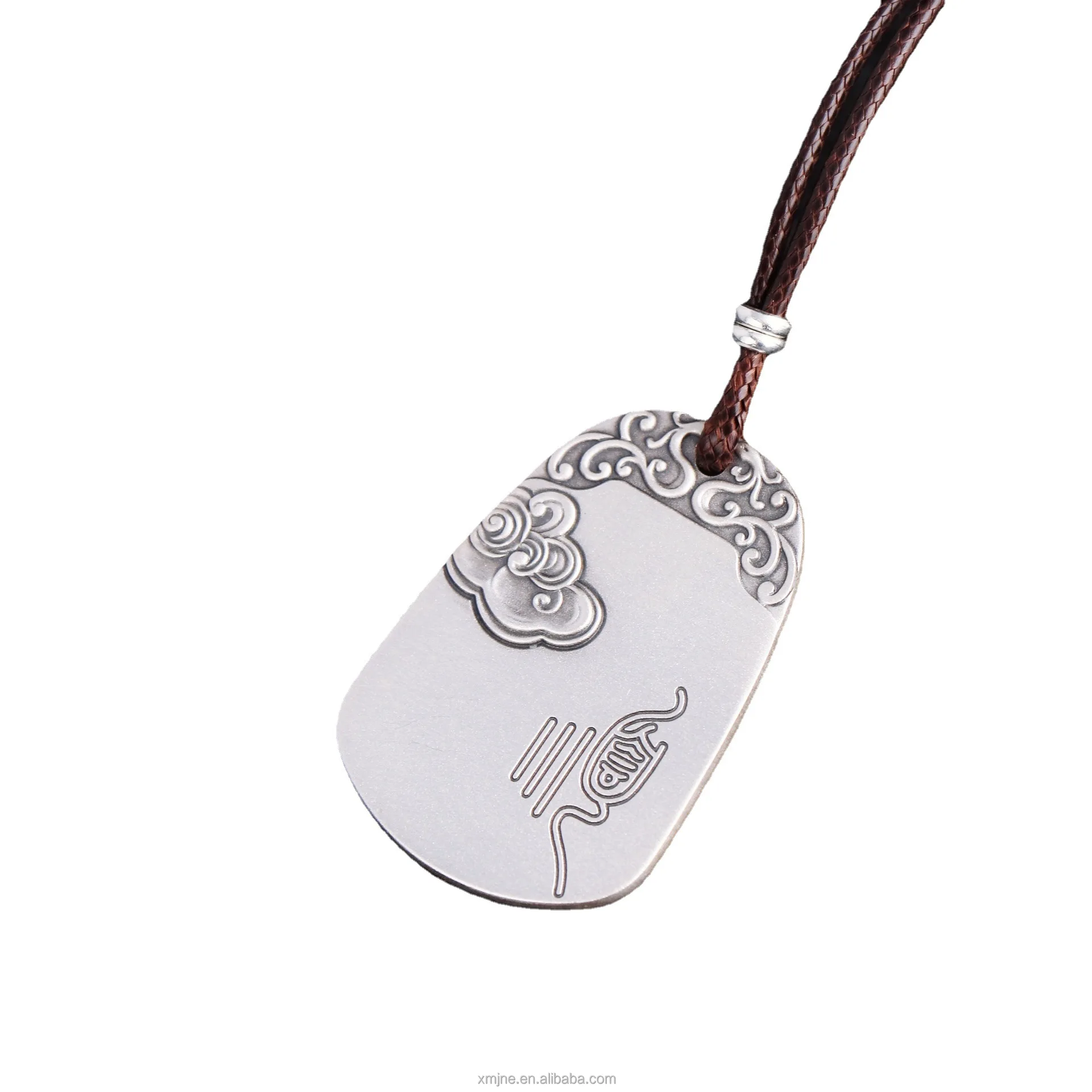 Certified S999 Antique Silver Pendant Literature Fan Shunzi Xiangyun Classic Pebble Sterling Silver For Men And Women
Certified S999 Antique Silver Pendant Literature Fan Shunzi Xiangyun Classic Pebble Sterling Silver For Men And Women
