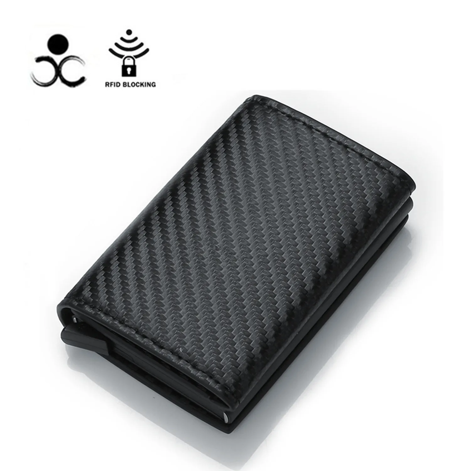 Rfid Smart Wallet Credit Card Holder Metal Thin Slim Men's Wallet Simple Security Wallet by Secret Popping, Black
Rfid Smart Wallet Credit Card Holder Metal Thin Slim Men's Wallet Simple Security Wallet by Secret Popping, Black