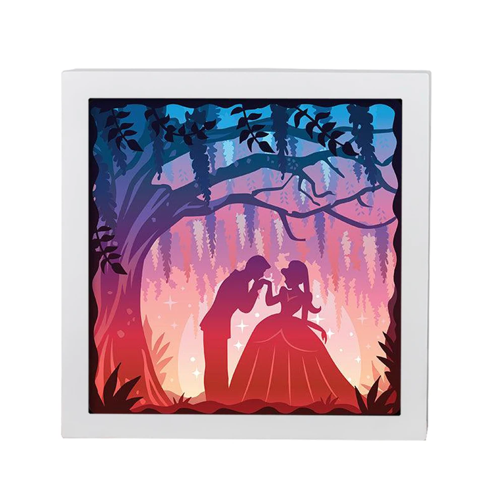 Artificial Wisteria Wedding Souvenirs Shadow Box Frame Picture Paper Cut Light Box 3D Night Light For Wedding Decor
Artificial Wisteria Wedding Souvenirs Shadow Box Frame Picture Paper Cut Light Box 3D Night Light For Wedding Decor