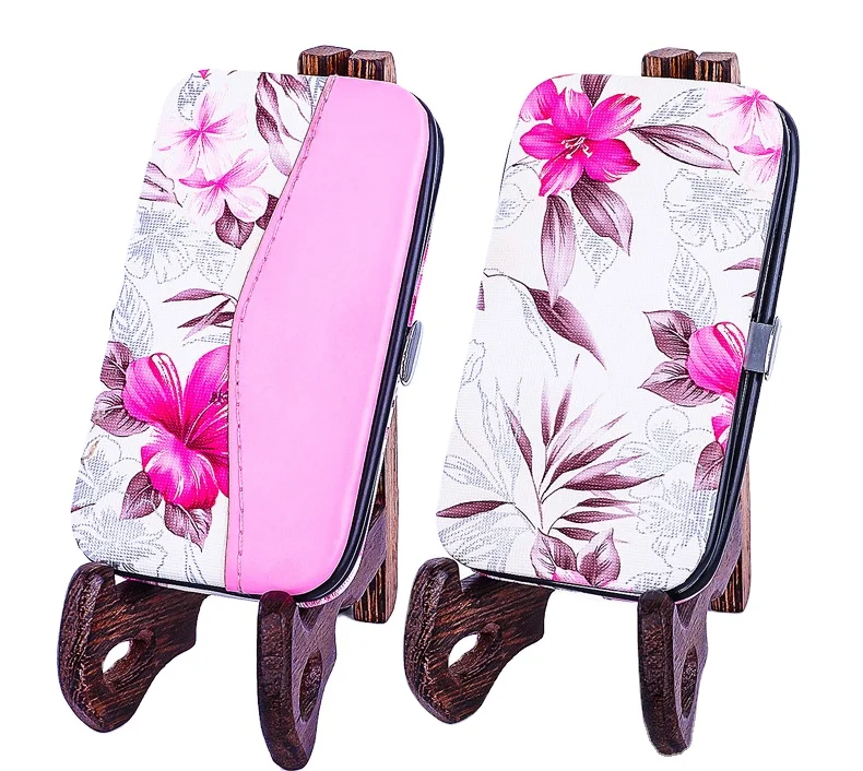 7pcs Manicure Pedicure Set Stainless Steel Pink Flower Nail Care Tool Sets Kit Beauty Tools Set with Cases, Black, yellow, blue, black purple,pink or customized
7pcs Manicure Pedicure Set Stainless Steel Pink Flower Nail Care Tool Sets Kit Beauty Tools Set with Cases, Black, yellow, blue, black purple,pink or customized