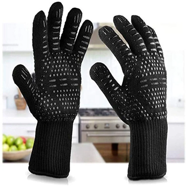 Gujia Flexible Luvas de Silicone Cotton Cooking Working Protect Heat Resistant BBQ Grill Gloves
Gujia Flexible Luvas de Silicone Cotton Cooking Working Protect Heat Resistant BBQ Grill Gloves