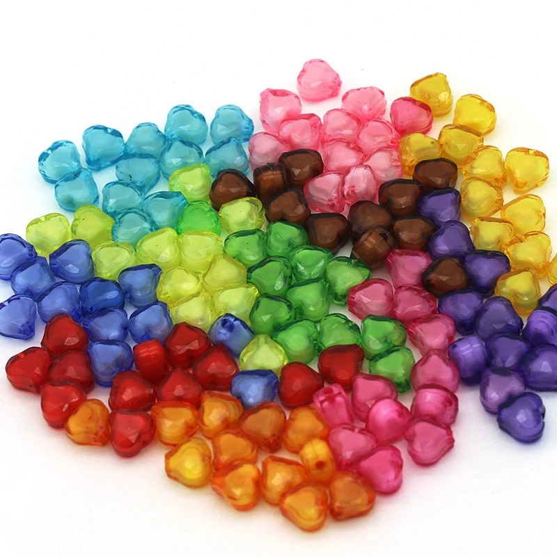 Wholesale Heart Shaped colorful acrylic plastic beads in beads For Kids Handmade DIY Jewelry Making Accessory, Mixed color
Wholesale Heart Shaped colorful acrylic plastic beads in beads For Kids Handmade DIY Jewelry Making Accessory, Mixed color