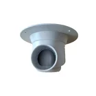 Custom superior quality plastic injection molding service wear resistant nylon plastic flanged bathroom pipes bushing