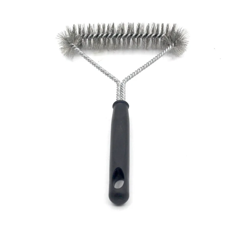 BBQ accessories Oven Brush Practical Grill Brush BBQ Tool 12-Inch Triangle Steel Wire Barbecue Cleaning Brush
BBQ accessories Oven Brush Practical Grill Brush BBQ Tool 12-Inch Triangle Steel Wire Barbecue Cleaning Brush