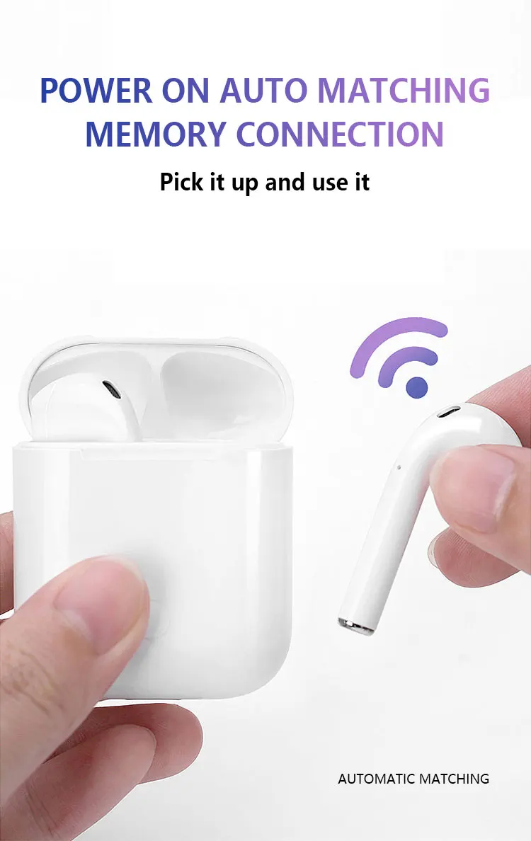 2020 newest BT wireless earphones 5.0 TWS i18 BT headphones for iphone huawei and android Bluetooth earphones In-ear - ANKUX.COM