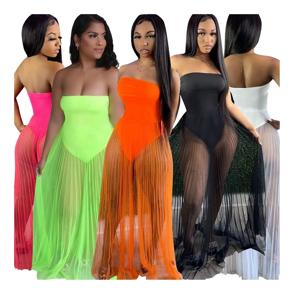 Sexy Club Dress Maxi Women Party Fashion Strapless Summer Designers Stylish Mesh Club Dress, Customized color/as show
Sexy Club Dress Maxi Women Party Fashion Strapless Summer Designers Stylish Mesh Club Dress, Customized color/as show