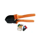 Ratchet Crimping Pliers Manual Tool for 15Amp 30Amp 45Amp Quick Connect Battery,Battery Terminal Crimping Tool