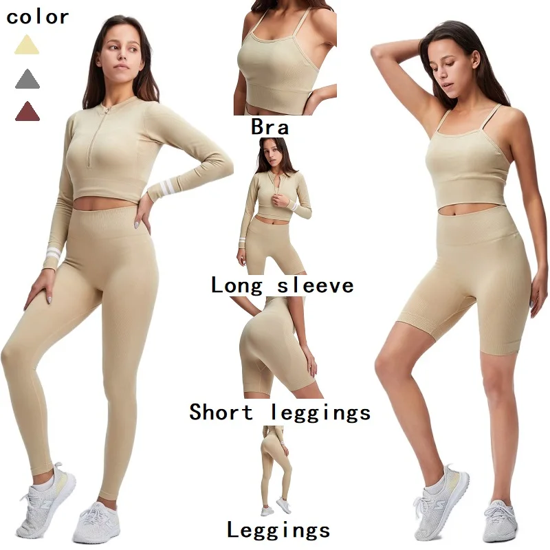 BBZC2900 Hot sell gym train sportswear 4 piece set run fitness 4 piece set elasticity yoga set
BBZC2900 Hot sell gym train sportswear 4 piece set run fitness 4 piece set elasticity yoga set