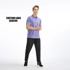 2019 Best-selling cheap white and black golf polo shirts for mens