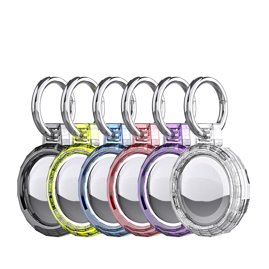 custom clear transparent tpu 360 full protective case for apple air tags accesories with keychain case for airtag cover, Multi colors
custom clear transparent tpu 360 full protective case for apple air tags accesories with keychain case for airtag cover, Multi colors