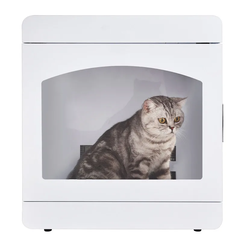 Pet Automatic Drying Box with Light and Spacious Drying Room for Cleaning Pet Hair and Pet Grooming, White
Pet Automatic Drying Box with Light and Spacious Drying Room for Cleaning Pet Hair and Pet Grooming, White