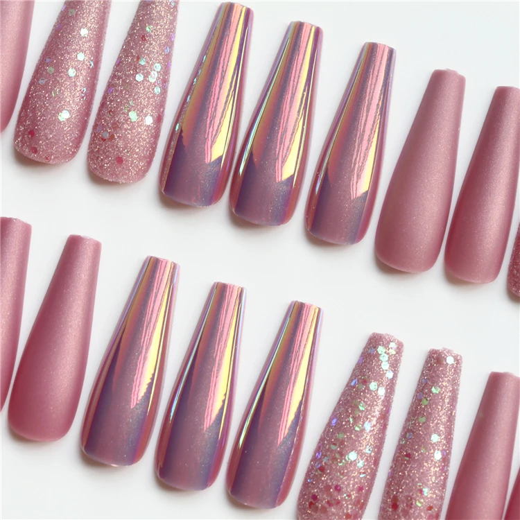 Taro purple Long Ballerina press on nail glitter womens press on nails false nails press on
Taro purple Long Ballerina press on nail glitter womens press on nails false nails press on