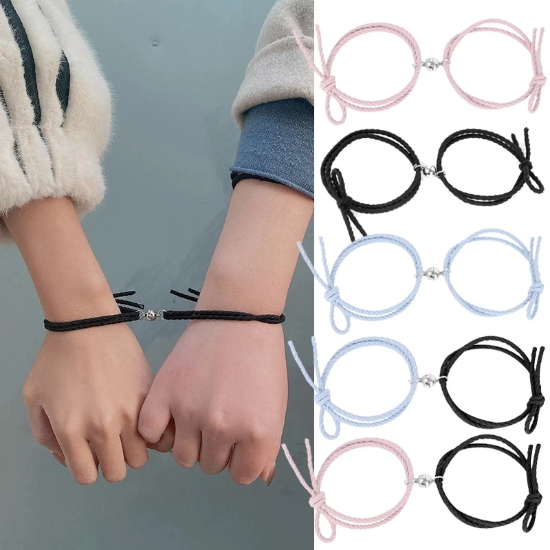 Hot Sale Couple Bestfriend Relationship Bracelets Long Distance Bracelet for Couple Magnetic Couples Bracelets, As picture
Hot Sale Couple Bestfriend Relationship Bracelets Long Distance Bracelet for Couple Magnetic Couples Bracelets, As picture