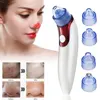 USB Rechargeable Nose Acne Comedone Blackhead Suction Remover with 5 Adjustable Suction Power and 5 Replacement Probes