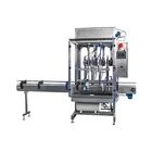Shanghai manufacturer full automatic pasty fluid honey ketchup jam filling capping labeling machine