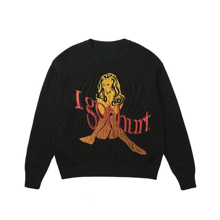 DiZNEW 2021 Custom OEM & ODM Men's Sweater Long Sleeve Jacquard Knitwear Round Neck Sweaters Women, Customized color 
DiZNEW 2021 Custom OEM & ODM Men's Sweater Long Sleeve Jacquard Knitwear Round Neck Sweaters Women, Customized color