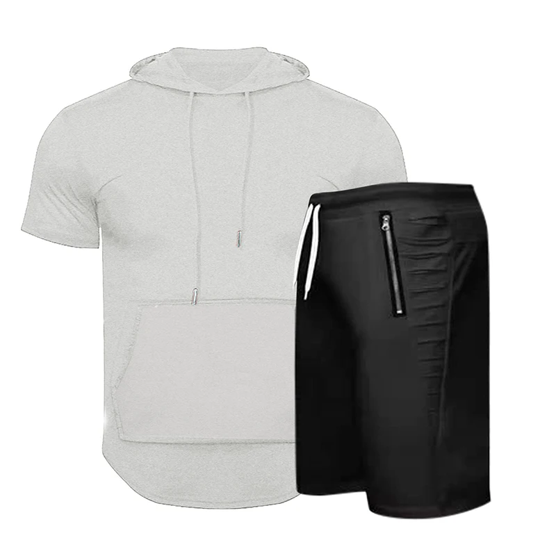 Custom tracksuit oem sweatsuits men summer training jogging short sleeve Hoodie shorts set
Custom tracksuit oem sweatsuits men summer training jogging short sleeve Hoodie shorts set