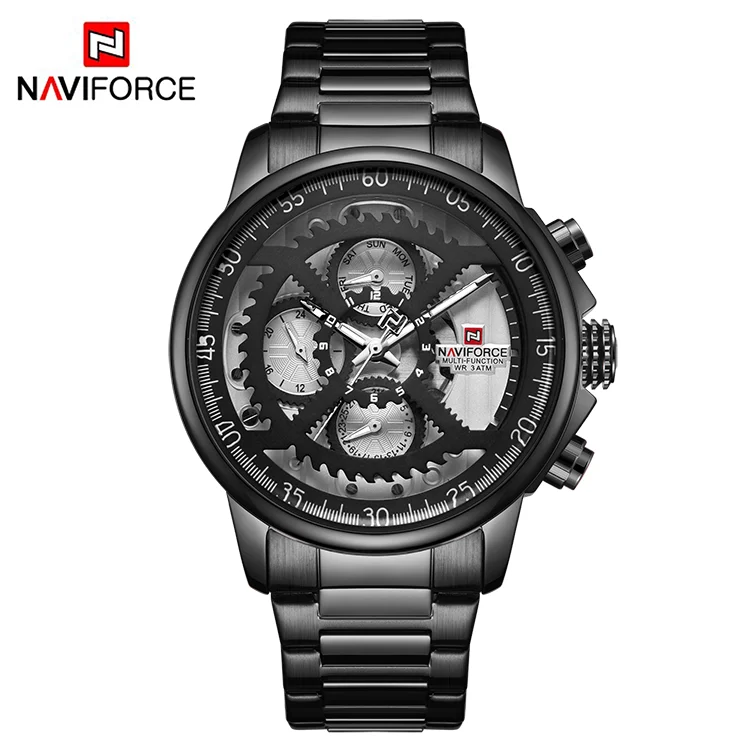 NAVIFORCE NF9150 Men's Quartz Business Stainless Steel Strap Alloy Case With Date Watch Supplier, Choice
NAVIFORCE NF9150 Men's Quartz Business Stainless Steel Strap Alloy Case With Date Watch Supplier, Choice