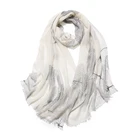 Top cashmere feeling thin versatile ladies knit scarf cashmere shawl