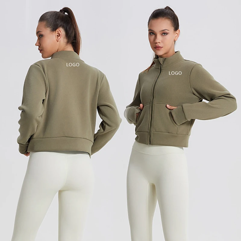 XW-YY7024 Hot Sale Breathable Jacket Custom Activewear Fitness Running Training Gym wear Yoga Jacket For Women
XW-YY7024 Hot Sale Breathable Jacket Custom Activewear Fitness Running Training Gym wear Yoga Jacket For Women