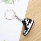 OEM Shoes Customized 2D Factory Wholesale 3D Rubber PVC Mini Air Max Jordan Basketball Shoes keyrings Sneaker Keychains