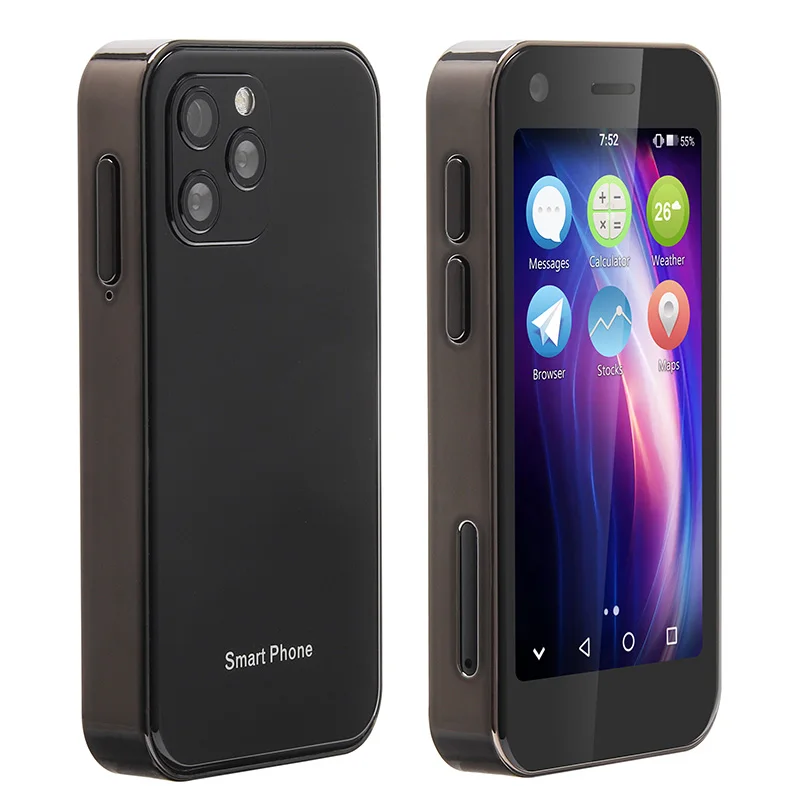 Newest Mobile Phone 4G Android 9.0 Dual SIM 3.0 inch 64GB /4G Mini Size Smartphone
Newest Mobile Phone 4G Android 9.0 Dual SIM 3.0 inch 64GB /4G Mini Size Smartphone