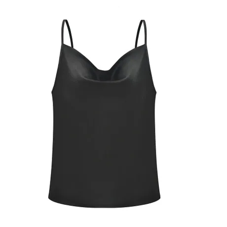 2020 Hot Sale Summer New Women's Loose Chiffon Sling Neck Sling Vest, Customized color
2020 Hot Sale Summer New Women's Loose Chiffon Sling Neck Sling Vest, Customized color