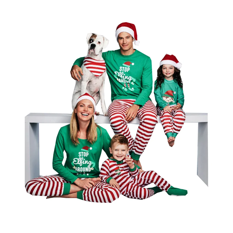 2020 New Year Family Christmas Pajamas family Matching Outfit Mommy Father and Kids outfits, Green and red
2020 New Year Family Christmas Pajamas family Matching Outfit Mommy Father and Kids outfits, Green and red