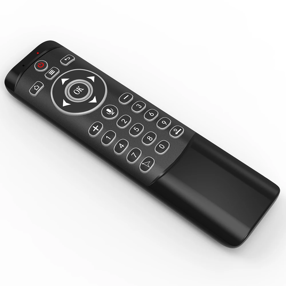 YEOPARM MT1 2.4G wireless USB air mouse remote control google voice remote blacklight number button remote for voice tv box
YEOPARM MT1 2.4G wireless USB air mouse remote control google voice remote blacklight number button remote for voice tv box