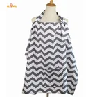 Nursing Cover 2019 Wholesale Multi-Use 100% Cotton Nursing Breastfeeding Cover Scarf