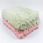 Custom 100% Polyester Long Pile PV Plush Toy Fabric For Making Soft Toys