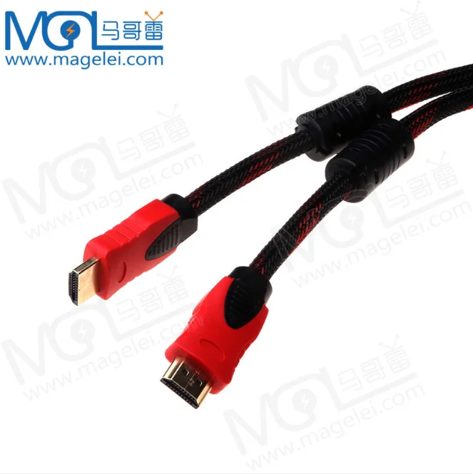 High Quality 10.2Gbps 1.5M Braided HDMI to HDMI A-A Cable Supports 3D, 1080P - ANKUX.COM