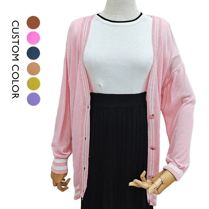 ANNEX 2021 Wholesale Hot Selling long sleeve Fluffy Stripe Sexy Women Knit Long Cardigan Sweater, Customized color
ANNEX 2021 Wholesale Hot Selling long sleeve Fluffy Stripe Sexy Women Knit Long Cardigan Sweater, Customized color