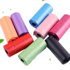 15 bags roll Customized biodegradable pick up pet waste dog poop bag ( PH2022)