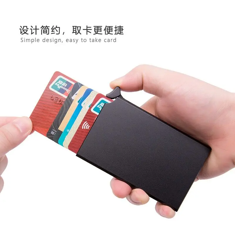 Hot selling newest type 6colors diy logo slim aluminum mens rfid automatic top pop up credit card holder, Red/black/white/blue/silver/grey
Hot selling newest type 6colors diy logo slim aluminum mens rfid automatic top pop up credit card holder, Red/black/white/blue/silver/grey