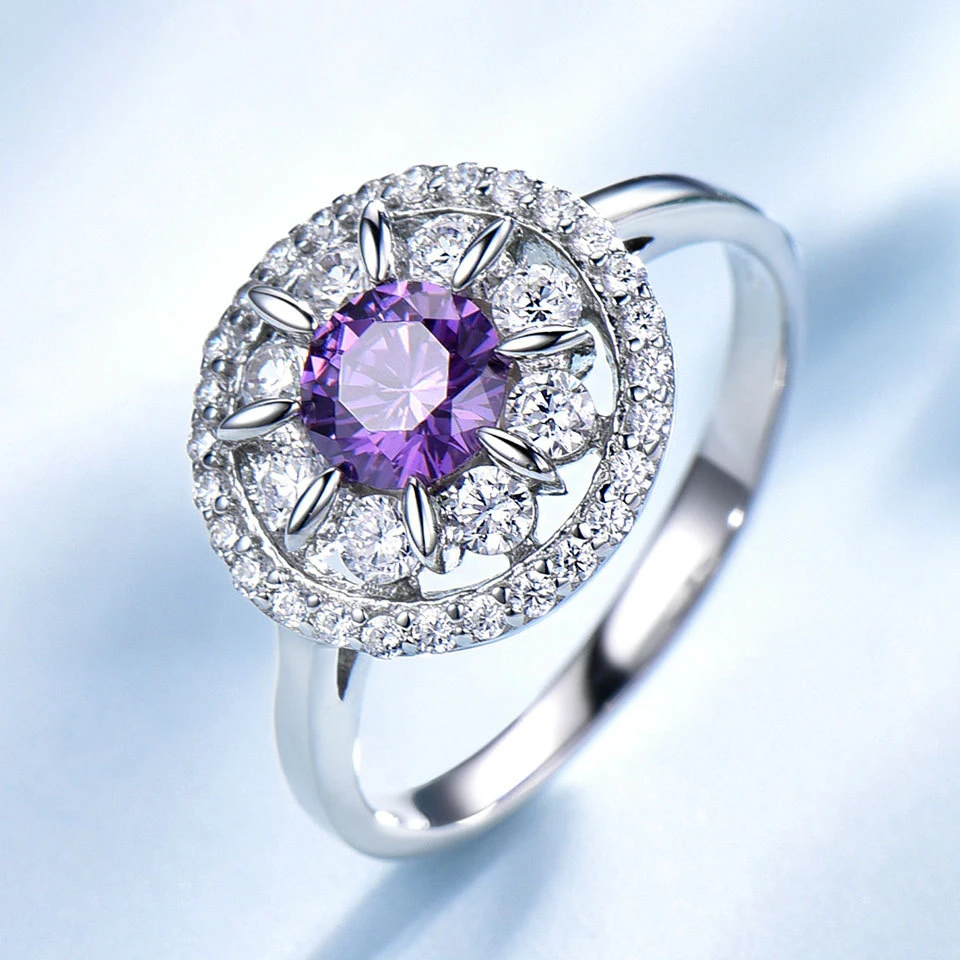 Luxury S925 Sterling Silver Women's Nano Amethyst Necklace Earring Three-piece Jewelry wedding rings couple set
Luxury S925 Sterling Silver Women's Nano Amethyst Necklace Earring Three-piece Jewelry wedding rings couple set