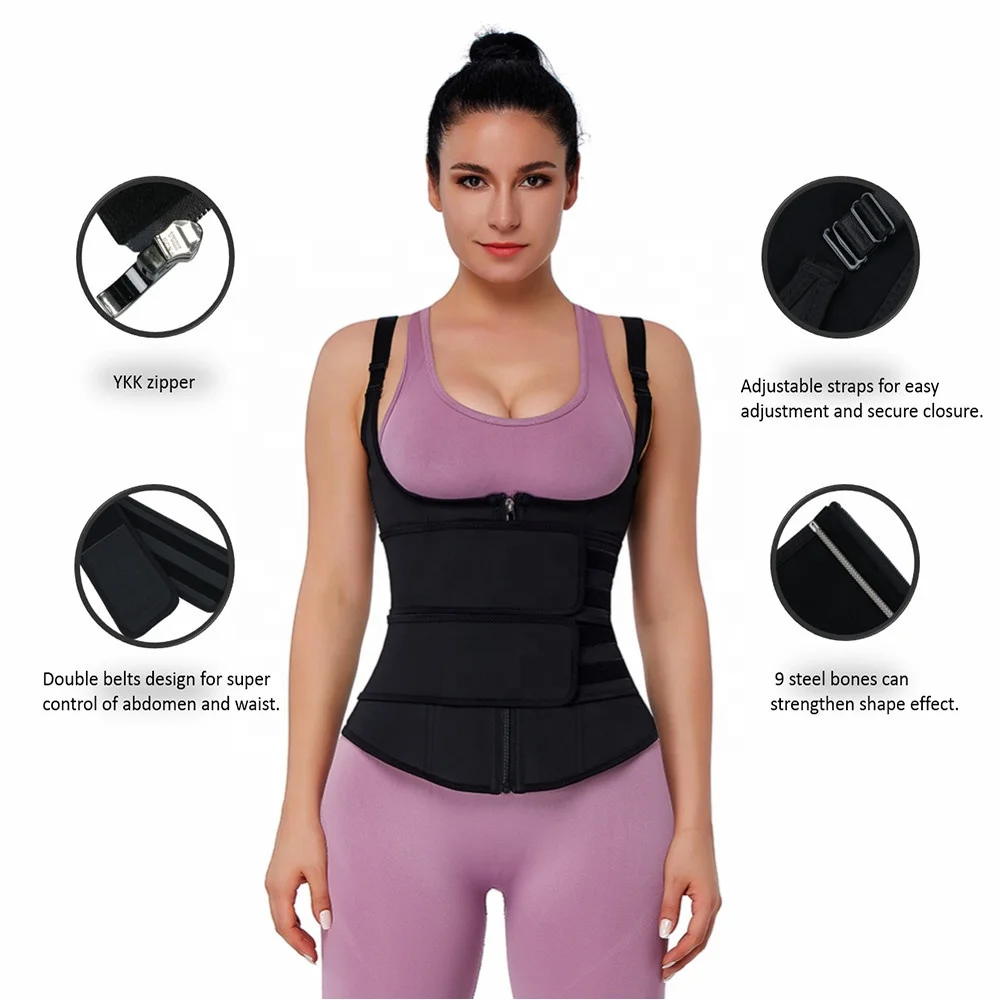 Reyer Custom Logo Service Double Belt High Compression Waist Trianer Vest Waist Trainers Body Shaper Slimming, Picture
Reyer Custom Logo Service Double Belt High Compression Waist Trianer Vest Waist Trainers Body Shaper Slimming, Picture